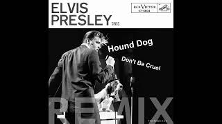 1956  ELVIS PRESLEY  Hound Dog REMIX  reworked VIVID SOUND [upl. by Eimmak]