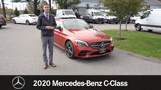 2020 MercedesBenz CClass C300 4MATIC® video tour with Spencer [upl. by Lewej]