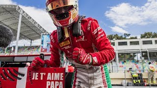 Charles Leclercs Emotional F2 Weekend  2017 Azerbaijan Grand Prix [upl. by Eelana358]