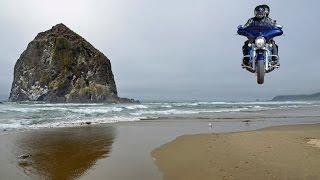 Oregon Coast Motorcycle Ride Rockaway Beach to Astoria [upl. by Motch330]