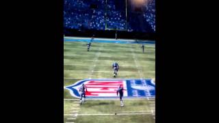 Janikowski kicks it through the goal post on a kickoff [upl. by Hubey246]