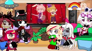 Hazbin Hotel reacts to fnaf part 1 Charlotte [upl. by Eloise]