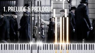 Sweeney Todd  1 Prelude amp Prologue  Piano Tutorial Medium [upl. by Englis]