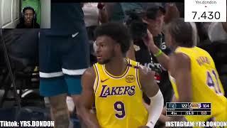 Minnesota Timberwolves vs Los Angeles Lakers  Full Game Highlights Reaction [upl. by Ahsiekahs]