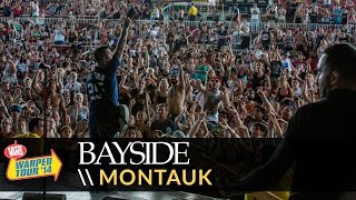 Bayside  Montauk Live 2014 Vans Warped Tour [upl. by Llenil]