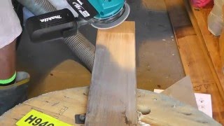 Makita DBO180 18v Random Orbit Sander Quick Review [upl. by Wichman]