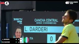 Luciano Darderi vs Mariano Navone  F Lima • Highlights [upl. by Adnileb]