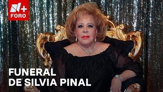 Se lleva a cabo el funeral de Silvia Pinal [upl. by Atiuqes]