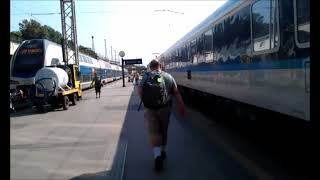 Bahnhof Budapest Nyugati Nyugati pályaudvar 🇭🇺 Fernzüge Europa Eurocity [upl. by Odlonyer858]