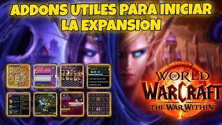 ADDONS quotESENCIALESquot💡Para la mayoria de jugadores en WoW 🌎🔥 [upl. by Hara]