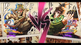 quotIntense Fight Wamuu vs JoJo  JoJos AllStar Battle R PS5 Gameplayquot [upl. by Atnoed524]