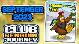 September Penguin Style Secrets 2023  Club Penguin Journey [upl. by Sadowski]