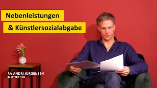 Künstlersozialabgabe und die quotInfektionquot von Nebenleistungen [upl. by Mcgurn]