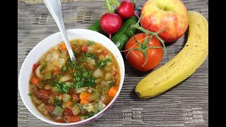 Cabbage Soup Diet Recipe7 day diet plan [upl. by Yenwat]