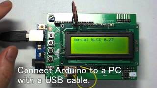 How to display result of AD conversion obtaind by Arduinos ADC on graphic LCD shield [upl. by Wilfred]