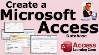 Create a Database in Microsoft Access for Beginners [upl. by Aikemet948]