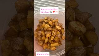 Papas amarillas rústicas 🍲❤️🫶🏻receta papas cocina cocinar food [upl. by Azaria515]