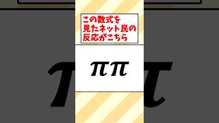 数式ππを見たネット民の反応がこちら 数学 ゆっくり解説 面白い [upl. by Fidellas589]