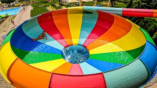 TOP 20 Worlds MOST COLORFUL WaterSlides 🌈 [upl. by Lizzy]