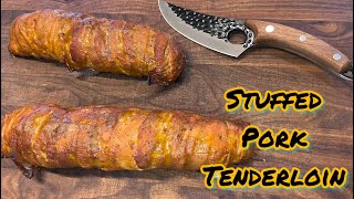 Making Stuffed Pork Tenderloin [upl. by Narot]