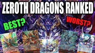 Zeroth Dragons RANKED From Best To Worst [upl. by Griseldis]