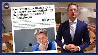 Het uitsluiten van Kamervoorzitter Martin Bosma beschadigt de Tweede Kamer  JA21 dient moties in [upl. by Jochebed]