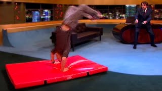 Bear Grylls Does A Backflip  The Jonathan Ross Show [upl. by Silden]