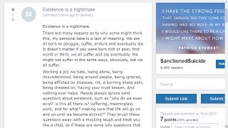 Existence is a nightmare SanctionedSuicide Reddit Reading [upl. by Brookner]