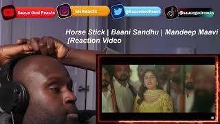 Horse Stick  Baani Sandhu  Mandeep Maavi REACTION [upl. by Akirahs]