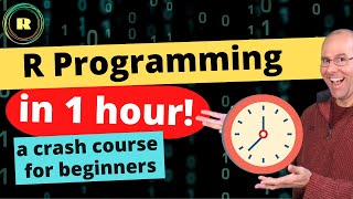 R programming in one hour  a crash course for beginners [upl. by Benioff588]