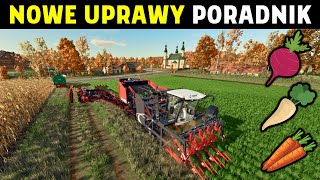 Marchew pasternak i buraki w Farming Simulator 22 🥕 PORADNIK 🥕 Jak uprawiać nowe warzywa w FS22 [upl. by Eldredge]