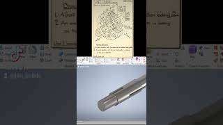 Day 15 of completing a drawing textbook cad engineering solidworks autodesk drawing dailyvlog [upl. by Iem]