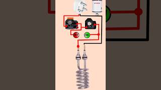 Water geyser wiring  geyser circuit diagram electrical shorts [upl. by Nellad540]