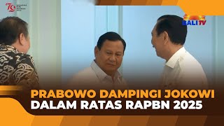 PRABOWO DAMPINGI JOKOWI DALAM RATAS RAPBN 2025 [upl. by Schaffel]