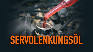 Wie Sie das Servolenkungsöl wechseln  Tipps von AUTODOC [upl. by Zaccaria423]