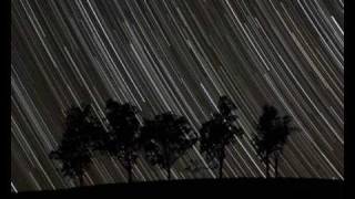 Stars Rising Behind the Trees  Time Lapse and Star Trails at IISAC2009 [upl. by Nitnelav]