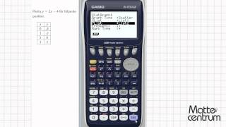 Linjära funktioner  Grafräknare II  Matematik 1 [upl. by Tally]