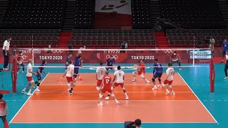 Jenia Grebennikov  Defense Performance  Tokyo 2020 Olympics [upl. by Zins]