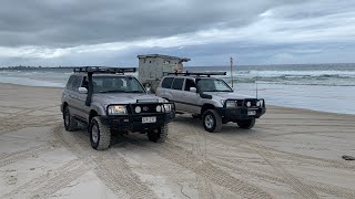 Day trip to Bribie Island 4x4 beach access by Real 4x4 Adventures [upl. by Minne127]