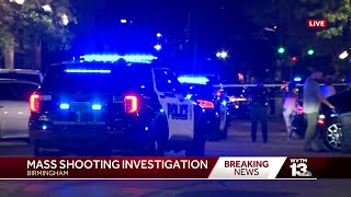 Deadly mass shooting in Birmingham Alabama What we know and dont know [upl. by Westleigh]