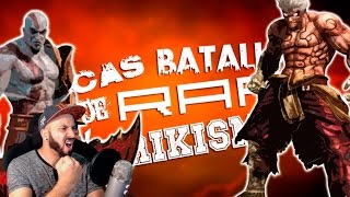 Kratos vs Asura Épicas Batallas de Rap del Frikismo T2  Keyblade  REACTION [upl. by Allrud]