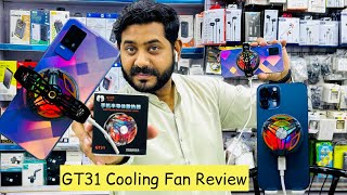 Top 1 Best Mobile Cooling Fan For Pubg  BGMI 🥶 GT31 Phone Cooler 🥶cooler cooling [upl. by Eimaral644]