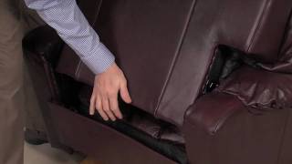 How To Install and Remove The Recliner Back [upl. by Surtimed]