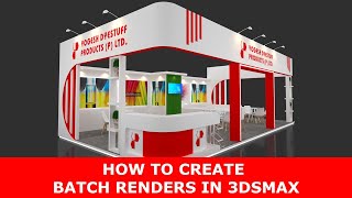 3DS MAX BATCH RENDERS 3dsmax vray 3dscreation [upl. by Sivi]