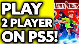 How To Play 2 Player on Multiversus PS5 2024  Step by Step [upl. by Hertzfeld]