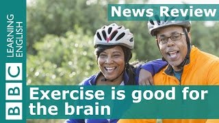 Exercise helps the brain BBC News Review [upl. by Eibloc]