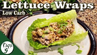 Asian Lettuce Wraps – Low Carb Recipe [upl. by Nireil]