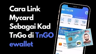 Cara Link Mycard sebagai Kad TnGo di TnGo ewallet [upl. by Itsa606]