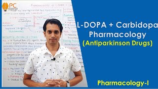 L Dopa pharmacology  Antiparkinson Drugs Pharmacology [upl. by Ettezel]