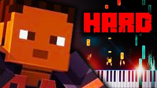 Precipice from Minecraft Tricky Trials  Piano Tutorial [upl. by Erlinna725]